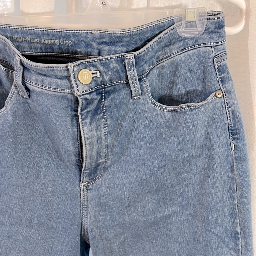 Talbots 8 Petite Women’s High-Waist Jegging Crop Jeans - Picture 2 of 5